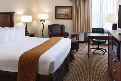 Ramkota Hotel Casper kamer 1 king